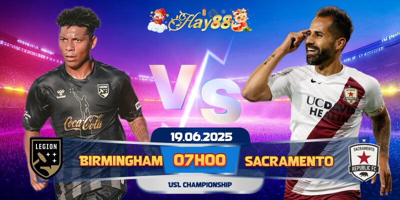 Dự đoán bóng đá Birmingham Legion vs Sacramento Republic