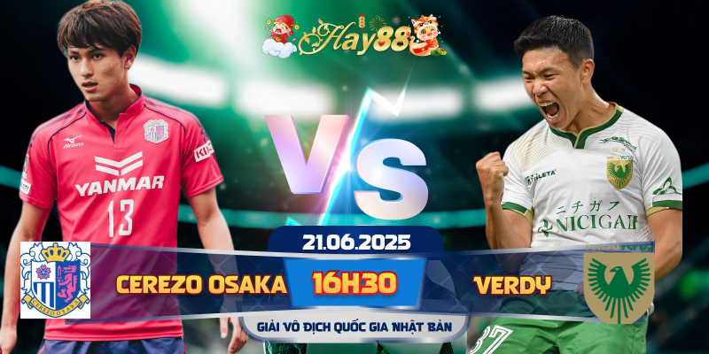 Dự đoán bóng đá Cerezo Osaka vs Tokyo Verdy