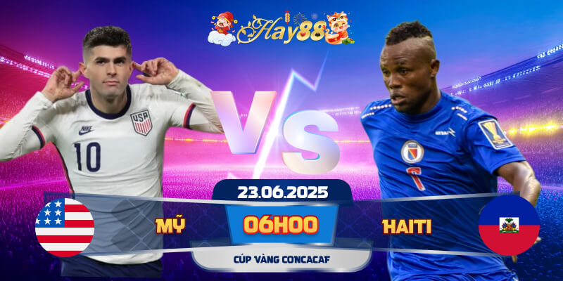 Dự đoán bóng đá Mỹ vs Haiti