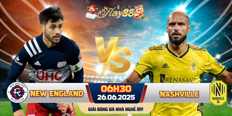 Dự đoán bóng đá New England Revolution vs Nashville