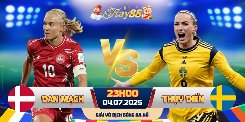 Dự đoán bóng đá Đan Mạch (Nữ) vs Thụy Điển (Nữ)