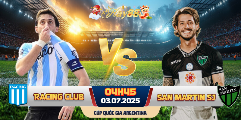 Dự đoán bóng đá Racing Club vs San Martin SJ